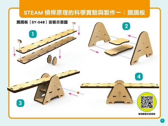 STEAM 好好玩の生活科學 1：有趣的簡單機械學習與教學實驗